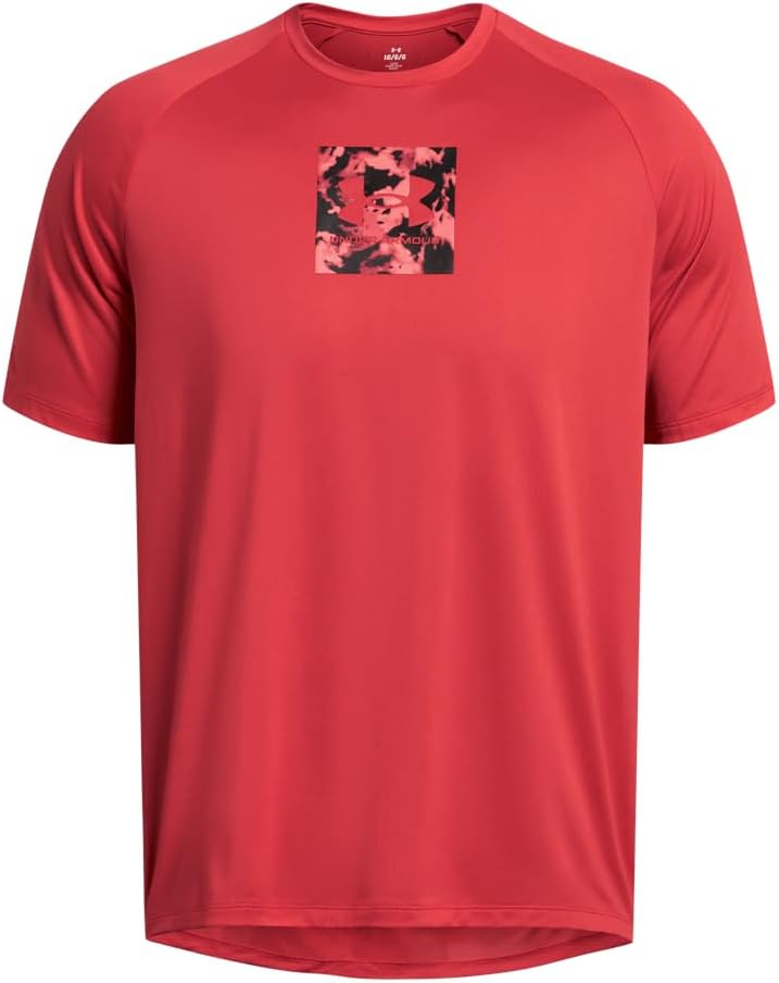 Under Armour Mens Tech Print Fill Short Sleeve - Image 3