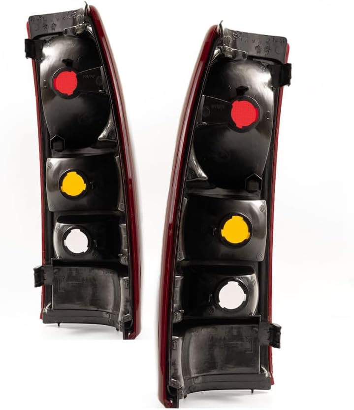 KarParts360 For GMC Sierra 1500 Tail Light Assembly 2003 Pair Driver and Passenger Side CAPA Certified Replacement For GM2800186, GM2801186 | 19169017, 19169018