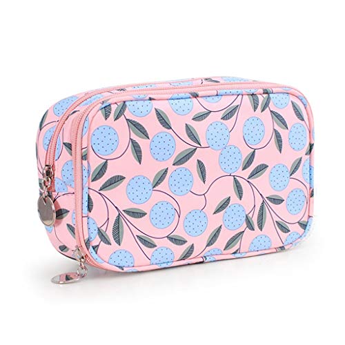 Preisvergleich Produktbild HBJP Kosmetische Aufbewahrungsbeutel, Bewegliche Beutel, Reisen, Reisen, Zu Hause, Tuch, Staubdicht Und Langlebig, Metall-Reißverschluss, Multi-Color Optional Kosmetiktasche (Color : A)