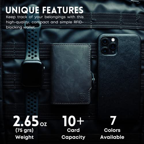 Xclusive Leather Slim Wallet for Men | Trifold RFID Wallet | Luxurious Card Holder & Minimalist Wallet with Money Clip | Blend of Luxury & Utility in Men’s Wallets2
