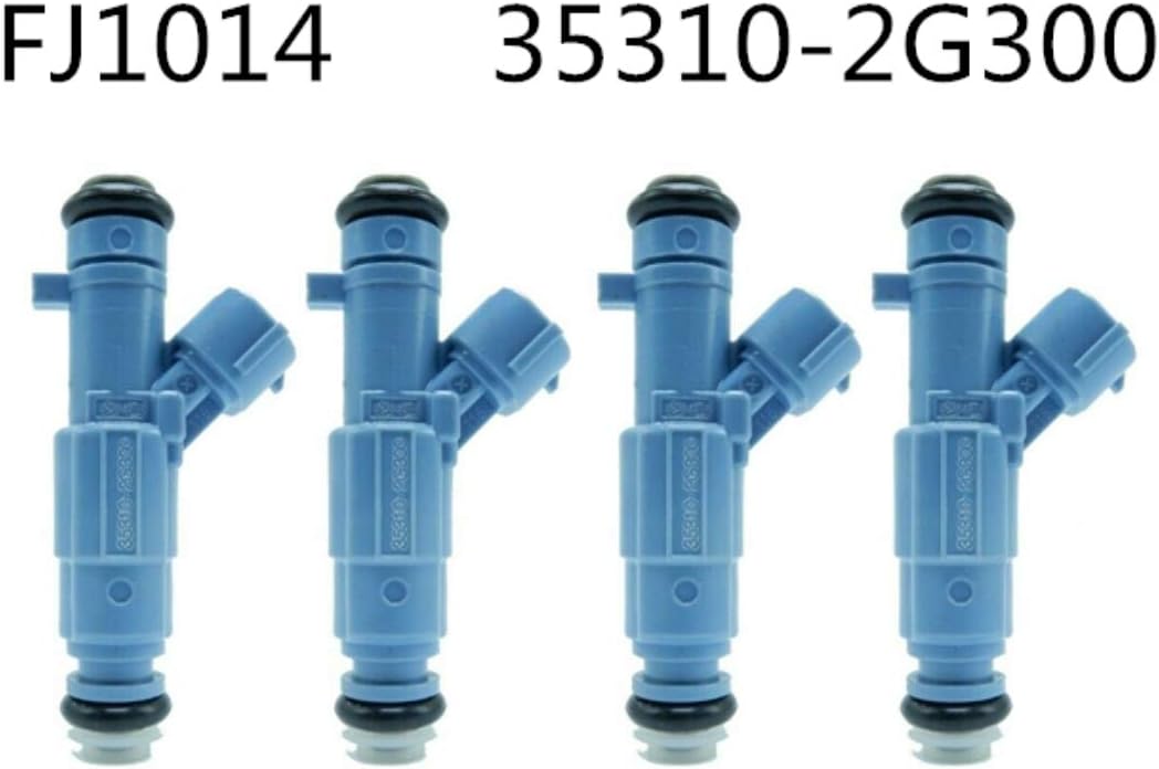 Set of 4 OEM Fuel Injectors 35310-2G300 Fits 2010-2011-2012 For Kia Forte 2.4L I4