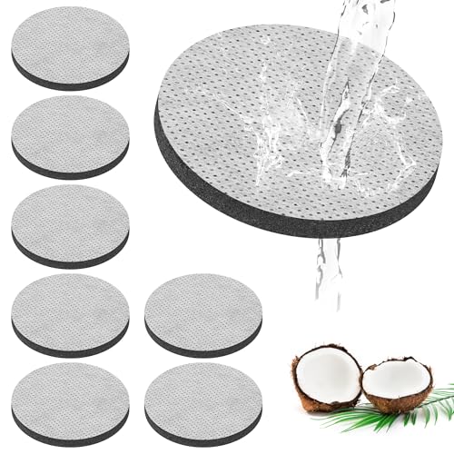 8 Pack Water Bottle Filter Discs Compatible with Brita Water Bottle Micro Disc Water Filter Discs for Brita Fill and Go Water Bottle Replacement Reduce Chlorine Microparticles and Other Impurities