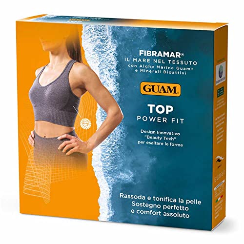 Top Fibramar Power Fit Guam gris talla S M moldeador y elástico