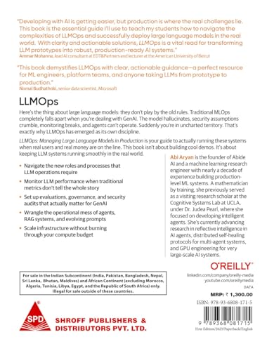 Image of LLMOps: Managing Large Language Models in Production (Grayscale Indian Edition)