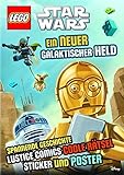  LEGO® Star Wars™ Ein neuer galaktischer Held: mit Sticker und Poster: Spannende Geschichte, lustige Comics, coole Rätsel, Sticker und Poster
