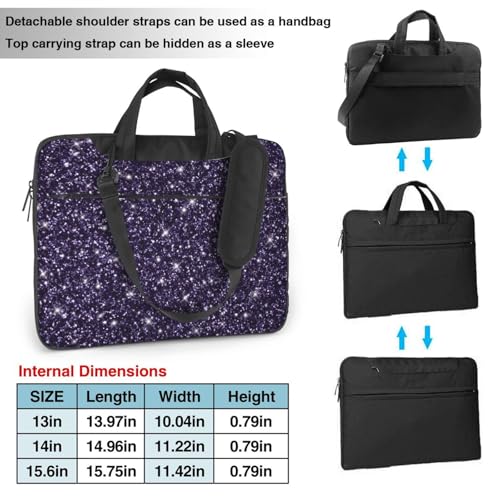 Bolso bandolera para laptop 15.6 pulgadas ligero miniatura 2