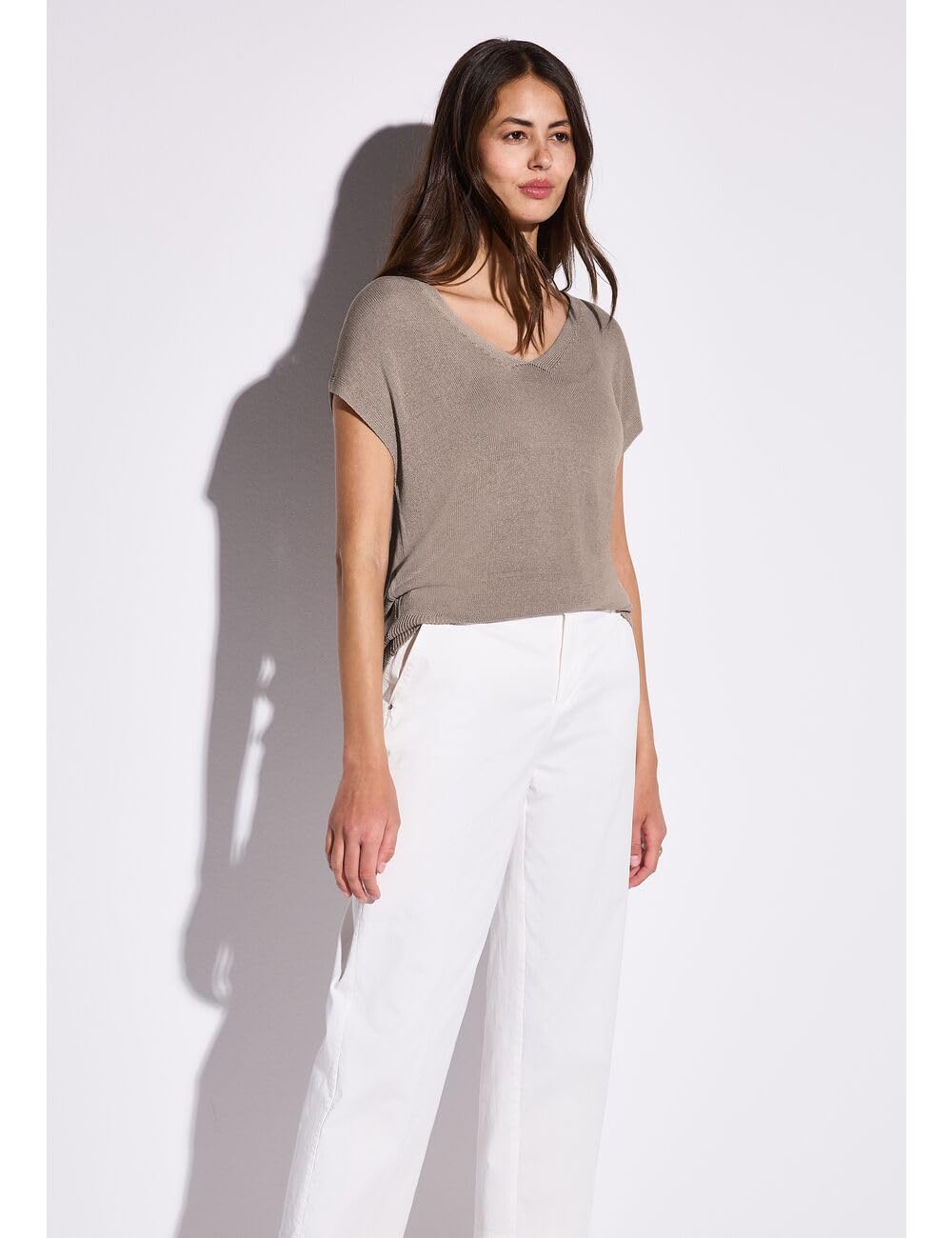 Street One Damen A303243 Ärmelloser Strickpullover