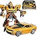 YDDDD Ko. Versione Trasformatore Toy Human Alliance Voyager Class Bumblebee + Sam Set Action Figure, 7 Pollici
