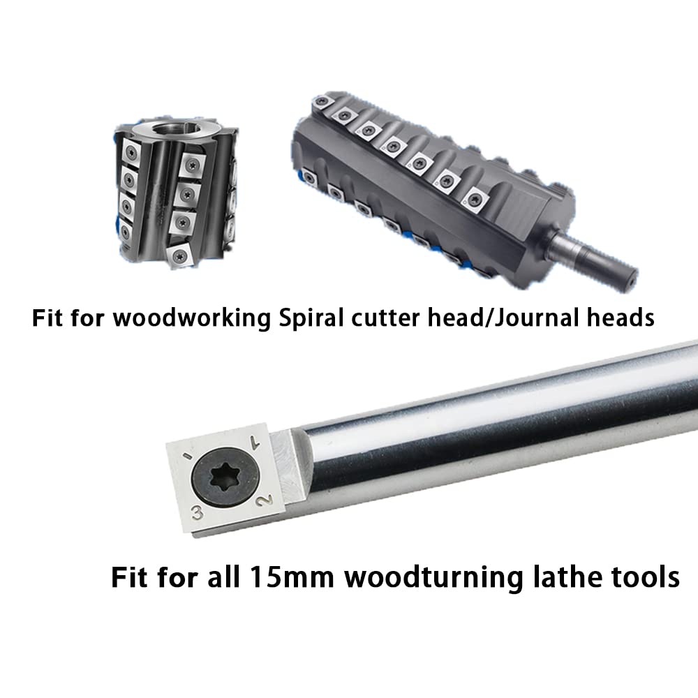 CDBP Zwaan Hals Hollower Houtdraaien Tool Carbide Tipped Draaibank Beitel Tool Bar met Ci5 8.9mm Ronde Carbide Insert Cutter voor Hout Hobbyist of DIY of Timmerman