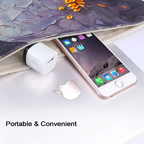 Wall Plug USB 10 Pack, iPhone Charging Block,1A 5V One USB Power Adapter Charge Plug Cube Block Box for iPhone 15 14 13 12 11 Xs XR X 8, Galaxy S21 S20 S10e S9 S8 A71 Note20, LG G8 G6, Google Pixel