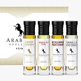 Arabian Opulence Unisex luxury perfume set – perfume set for women & men | fragrance sets man | perfume gift set Vanilla Coconut, Tobacco & Vanilla, Loose Cherry & Bakka Ru 5540