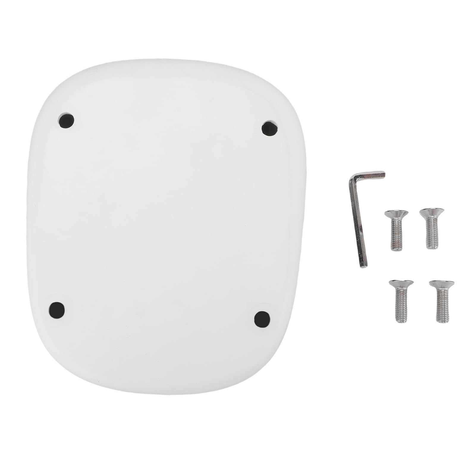 XUMIUZIY Metalowy Stojak na Głośnik Stacjonarny |Antypoślizgowy Uchwyt Redukujący Wibracje do LS50 Wireless II (WHITE)