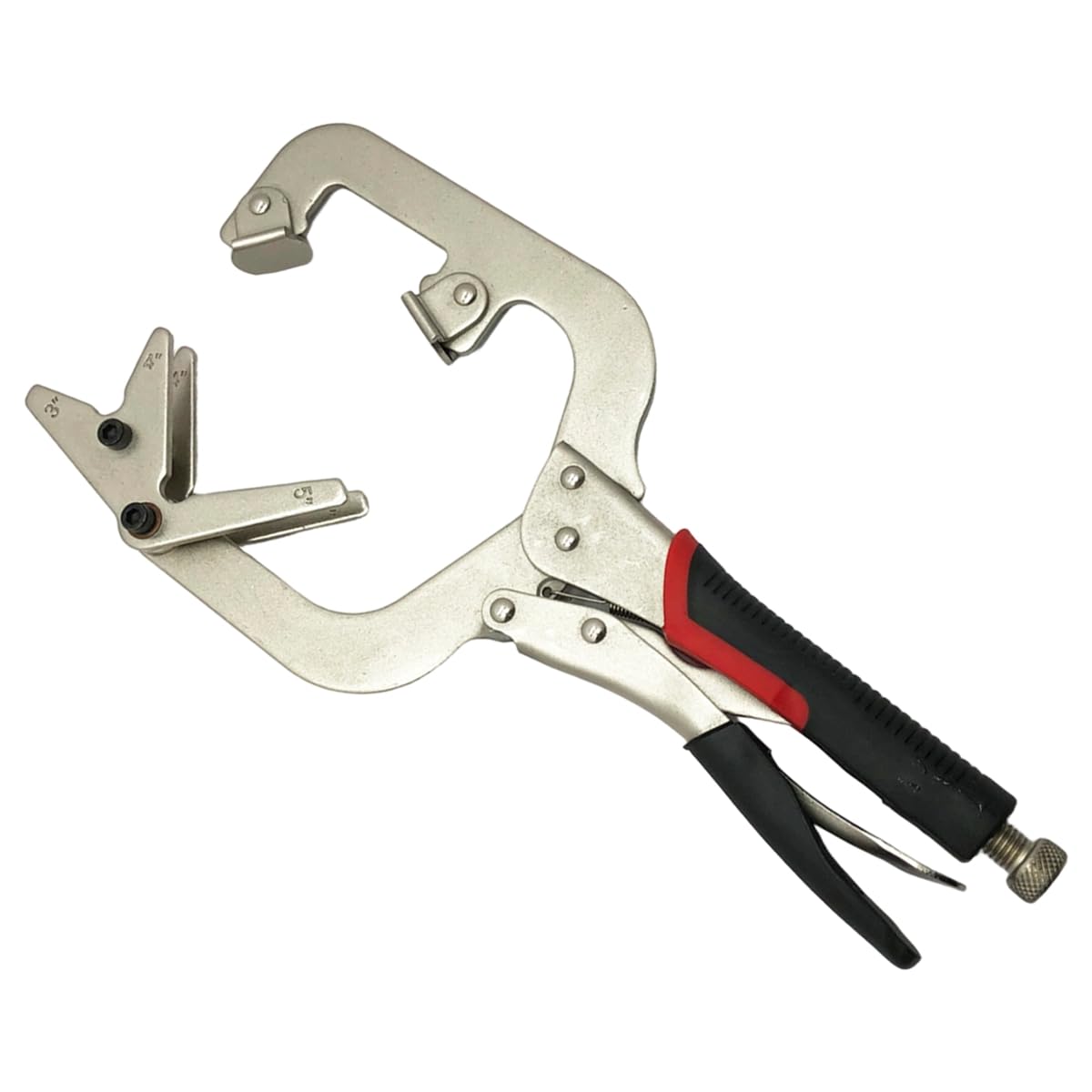IJSDNVJNDX Clamp Nosing Right Angle 14-in Welding Pliers Steel Adjustable Pipe Clamp for Welding Clamping Tool