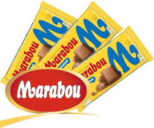 Skandikitchen Marabou Milk Chocolate, All New Mjolkchoklad 3 x 160g