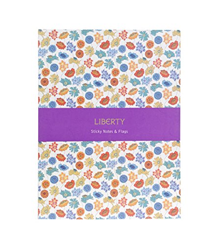 Liberty Sticky Notes and Flags, 4 Sticky Note Pads, 6 Sets of Flags, 6.25 by 8-Inches (01184)