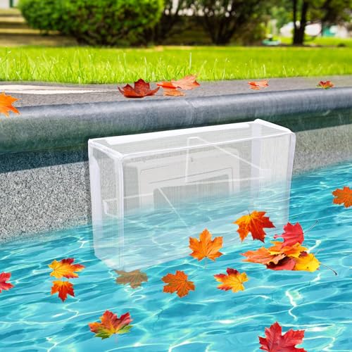 Haldane Pool Skimmer Screen Skimmer Guard for Above-Ground/In-Ground Pool Entire Surround Pool Skimmer Blocker360Shield Leaf and Debris Reusable Pool Skimmer Shield Fit Over All Skimmer Openings
