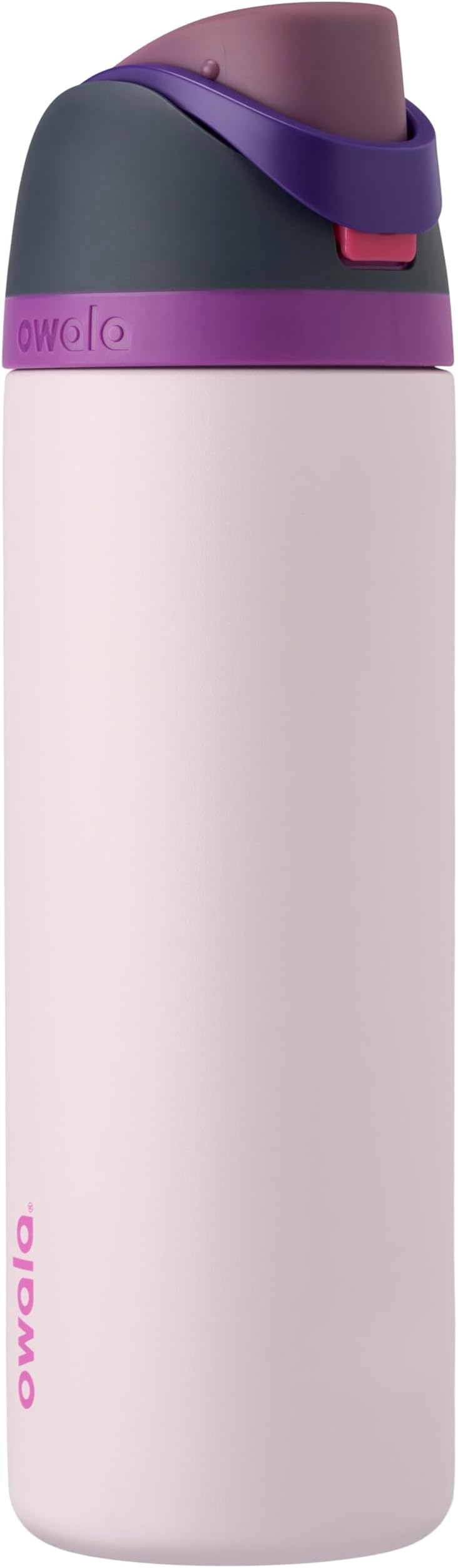 FreeSip - Stainless Steel - 24-oz. - Grey/Purple (Dreamy Field) (Amazon) (A7)