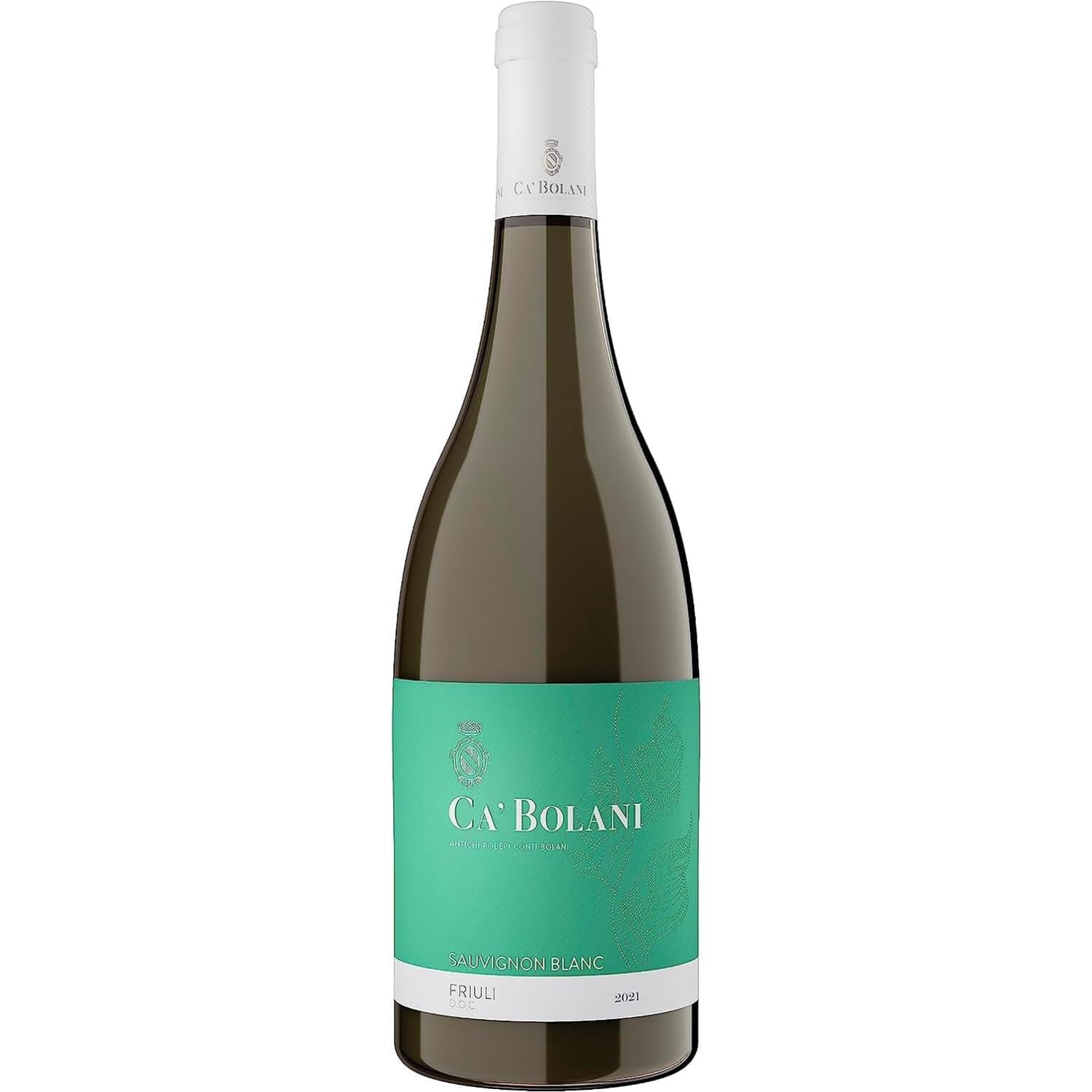 Ca'Bolani Sauvignon Blanc DOC - Italian Still Dry White Wine - Friuli DOC Aquileia, Italy - 75cl / 750ml, 13% ABV