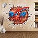 Stickers muraux 45 x 50 cm Motif Spiderman