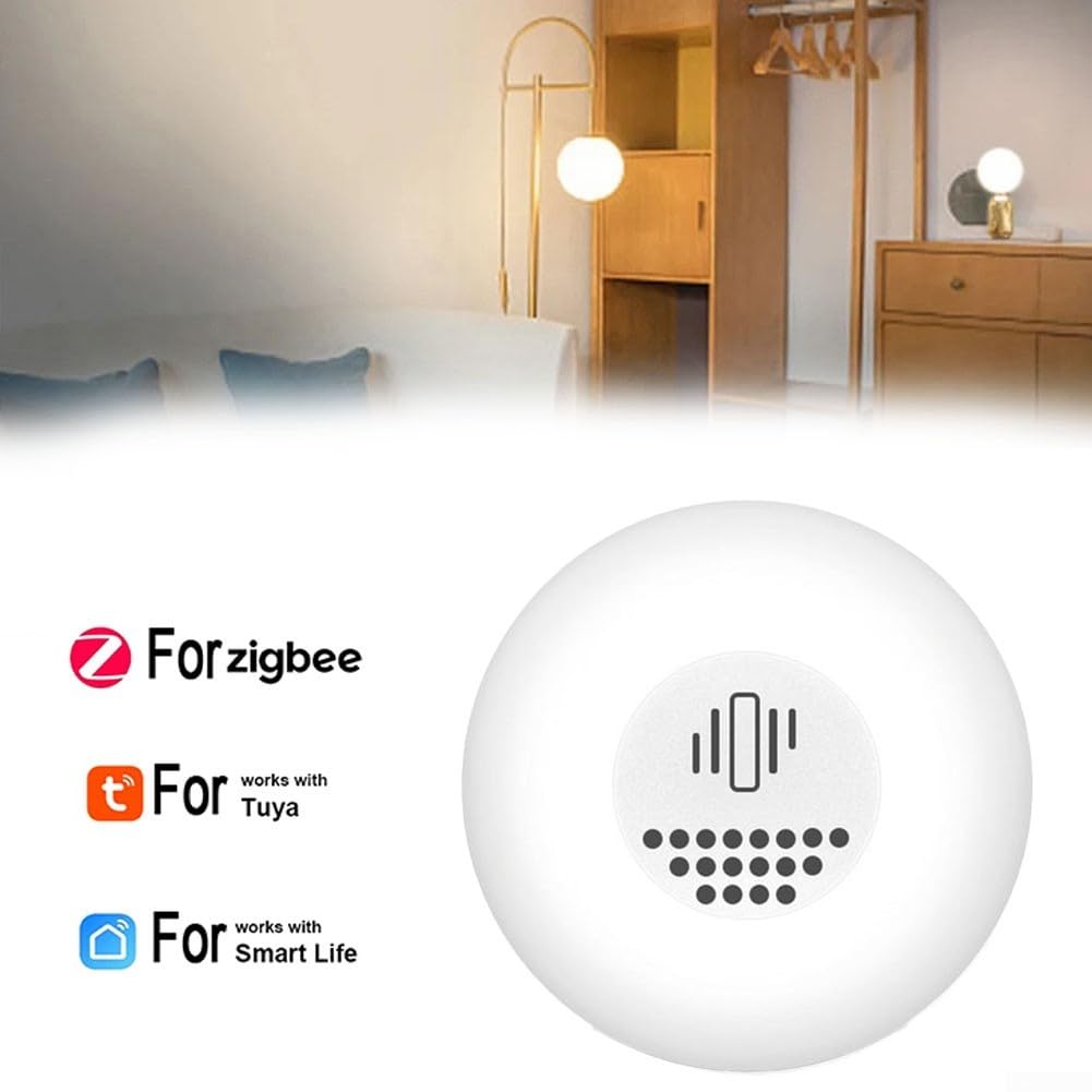 Intelligenter kabelloser Vibrations- und Neigungssensor für Tuya für ZigBee-Integration, zuverlässige Überwachung