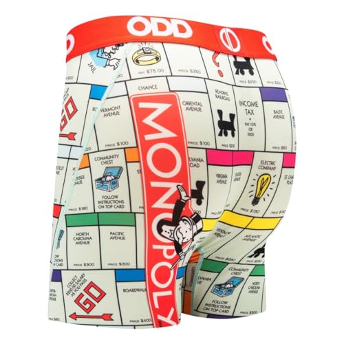 Odd Sox Men's Boxer Brief, Monopoly Board Game, Fun Novelty Underwear4