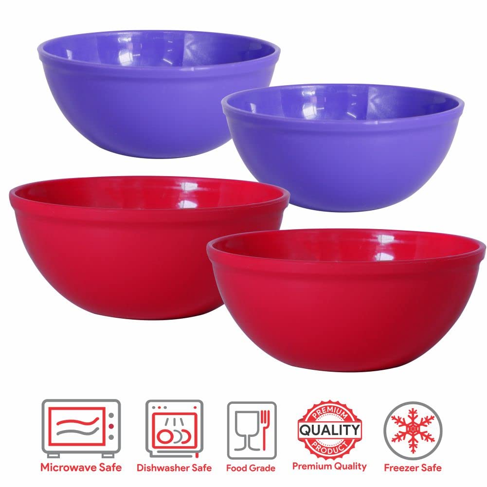 Wonder Homeware Sigma Combo 4 Microwave Safe Multipurpose Bowls