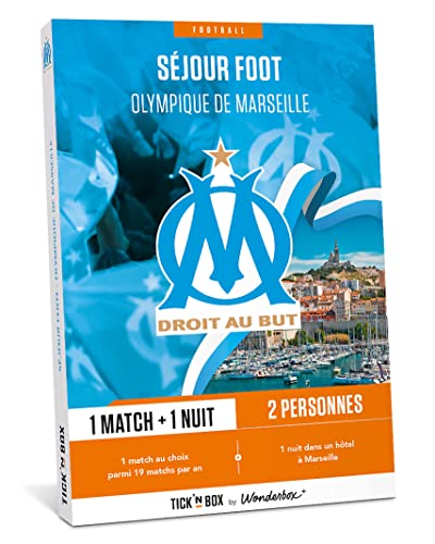 Tick'n Box - Coffret Cadeau - Olympique De Marseille - Séjour