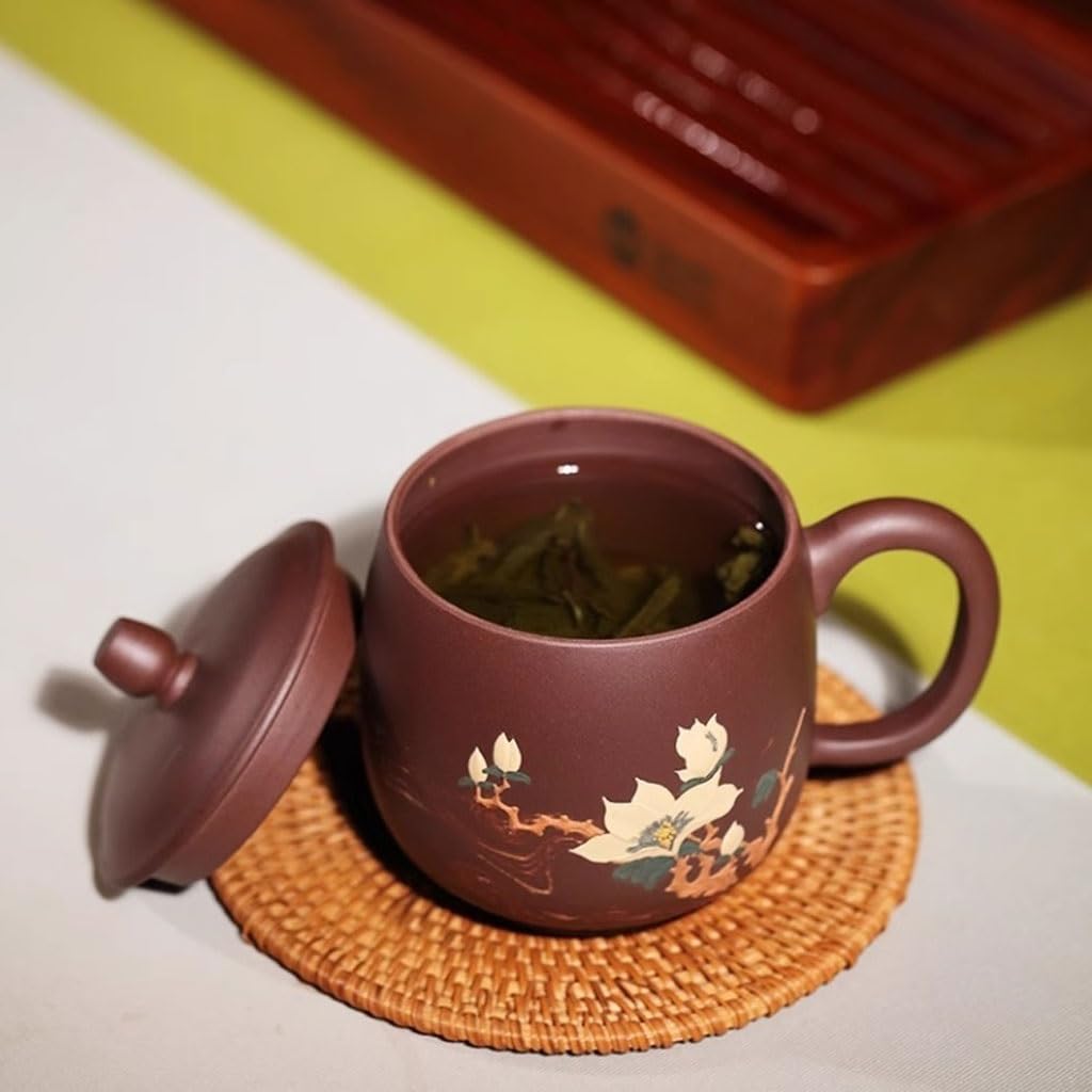 Matcha kubki domowe akcesoria do ceremonii herbaty fioletowy piasek kubek glina obraz kubek do herbaty z pokrywką męski biuro spotkanie kubek do herbaty zestaw do herbaty kubek do herbaty