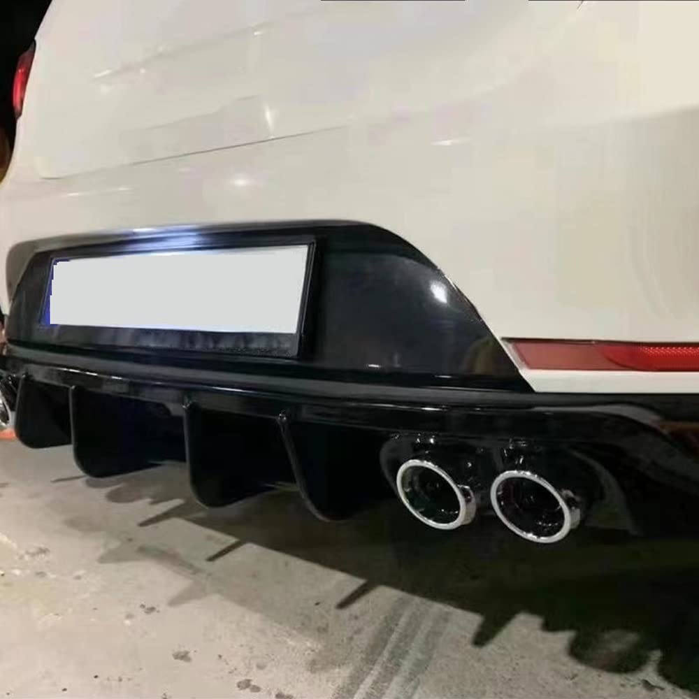 Tylny Zderzak Samochodowy Dyfuzor Spoiler Podwozie Osłona Deflektora Splitter Body Kit Dla SEAT Dla Ibiza Dla TSI 2013-2017 Akcesoria Samochodowe