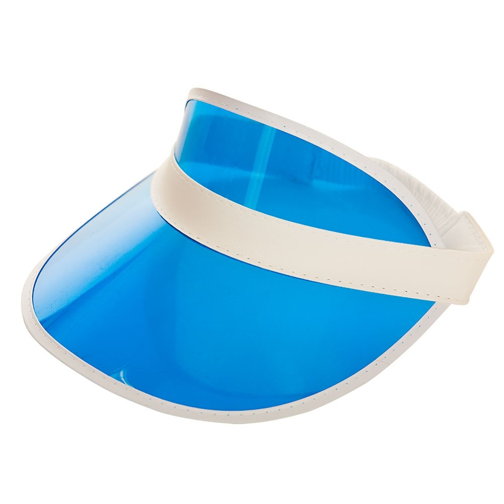 Wicked Costumes Adult Blue Pub Golf Visor – Fancy Dress Poker & Golf Hat for Stag Do, Hen Party & Themed Events – Ages 14+