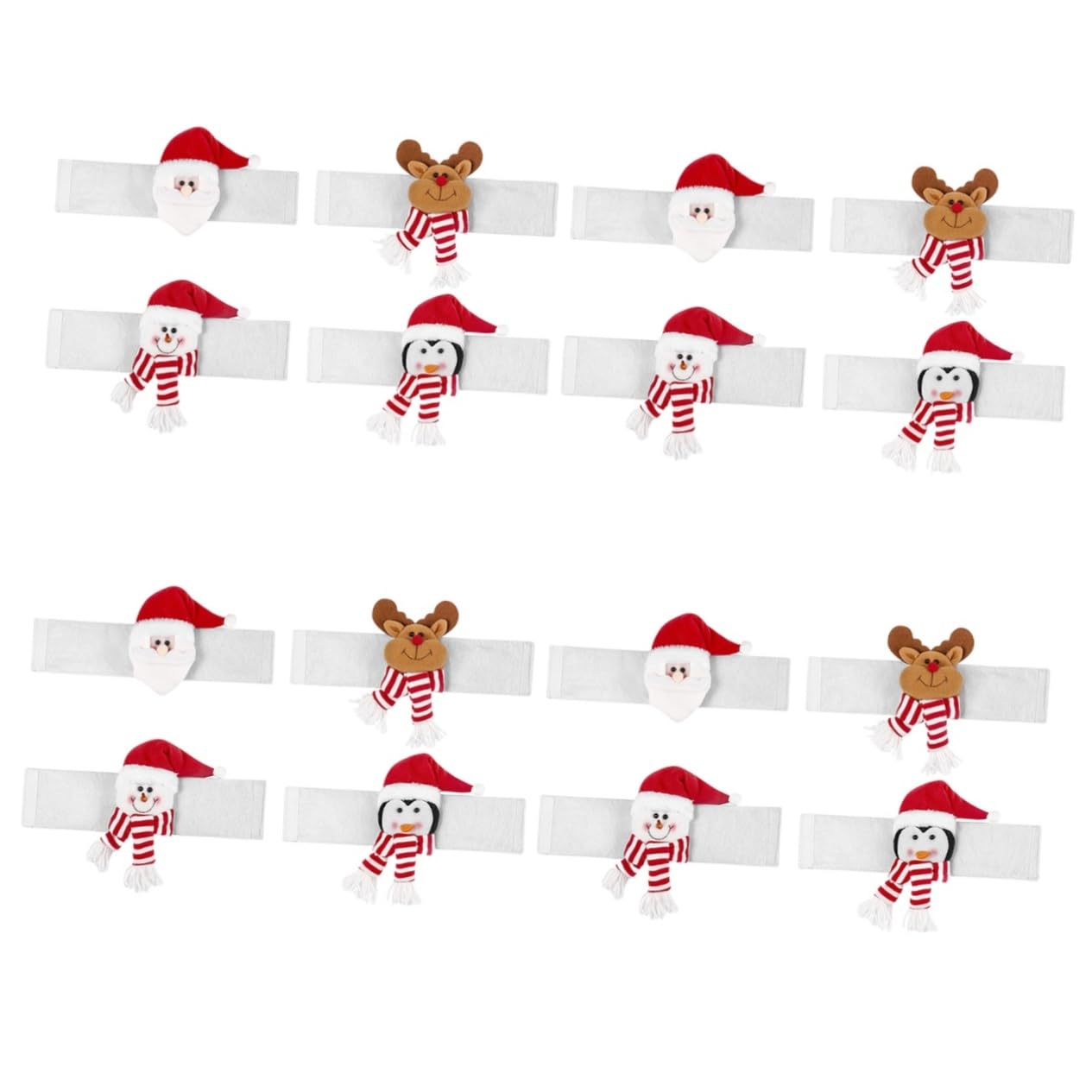 Amosfun 4 Ensembles Embrasses De Rideaux De Noël en Or pour Rideaux Guirlandes Crochets pour Embrasses De De Fenêtre Décorations Cravates 4 pièces * 4