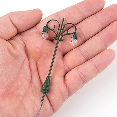 Miniatura 6 de Faro en miniatura modelo luces de calle conjunto DIY mini casa decoración paisaje decoración