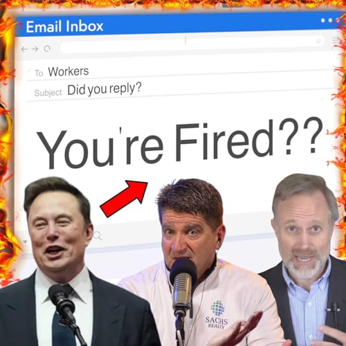 TERRIFYING DOGE UPDATE 💥 Elon Musk's Chainsaw or Wrecking Ball? Real Estate will CRASH Podcast Por  arte de portada