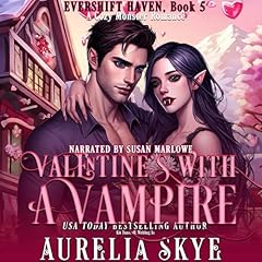 Valentine's with a Vampire: A Cozy Monster Romance Audiolibro Por Aurelia Skye, Kit Tunstall arte de portada