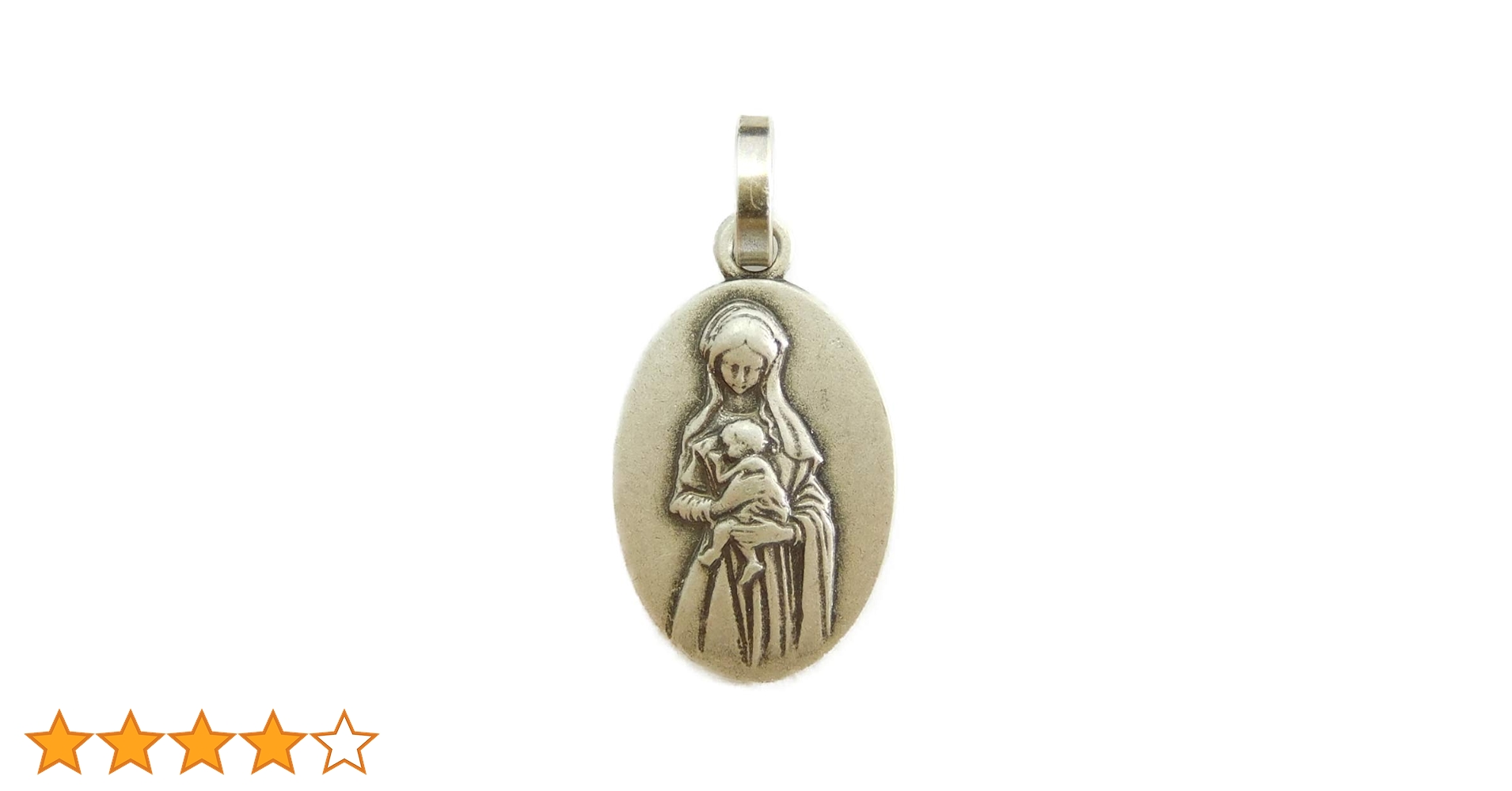 聖母マリア　(専用) K18 マリアメダイユ ペンダントトップ 聖母マリア メダイ