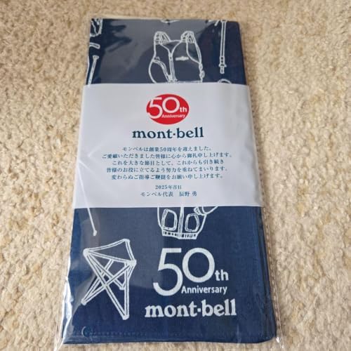 モンベル 50周年 バンダナ ハンカチ