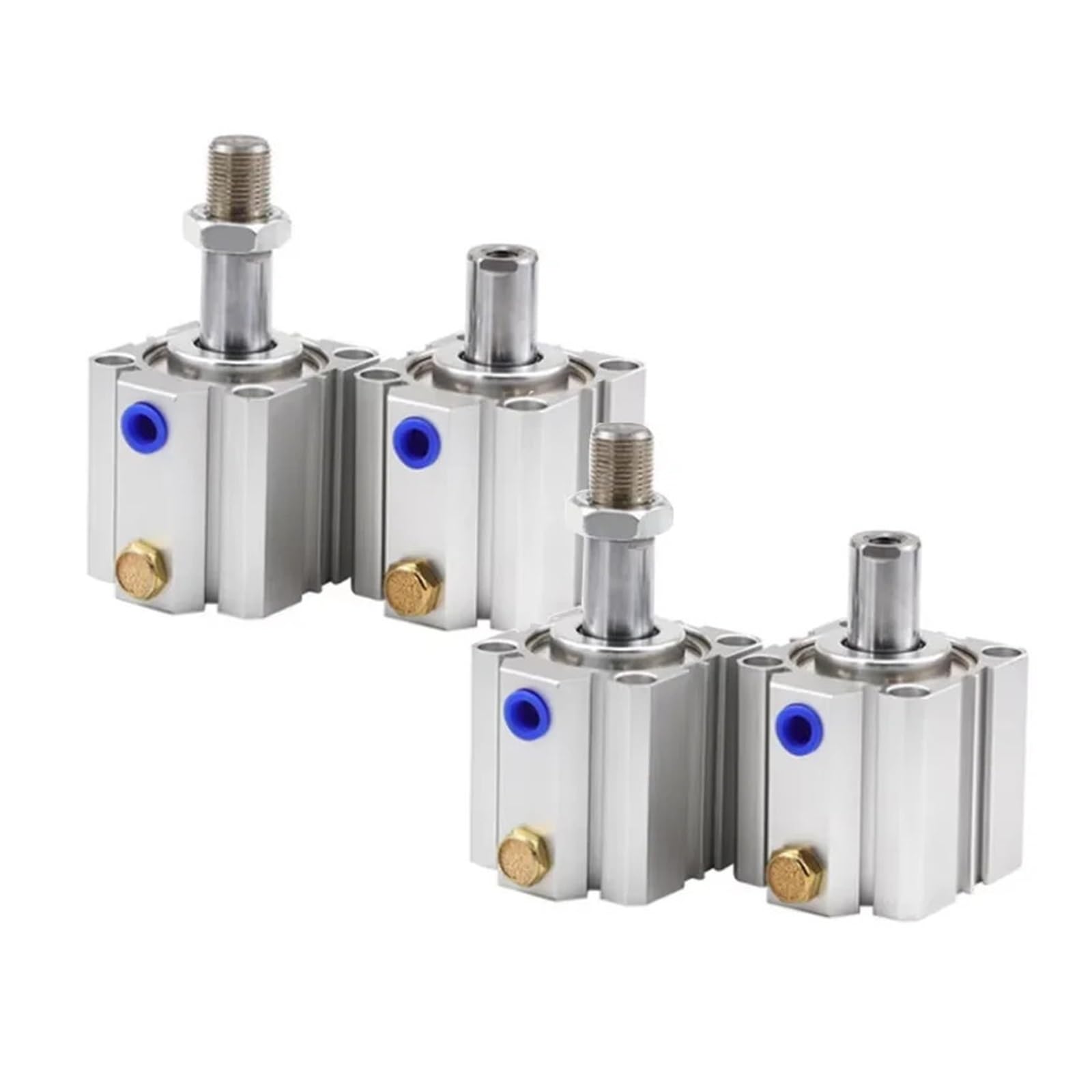 1 cylinder pneumatyczny z prostym efektem, sprężyna oporowa STA20/25/32/40X5/10/15/20/25/30/40/50 (Stroke 20 mm, STA25(Bore 25mm)-B)