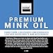 New Premium Mink Oil Waterproof Preserve and Protect Your Leather | Paste Conditions and Repels Water Salt and Oil