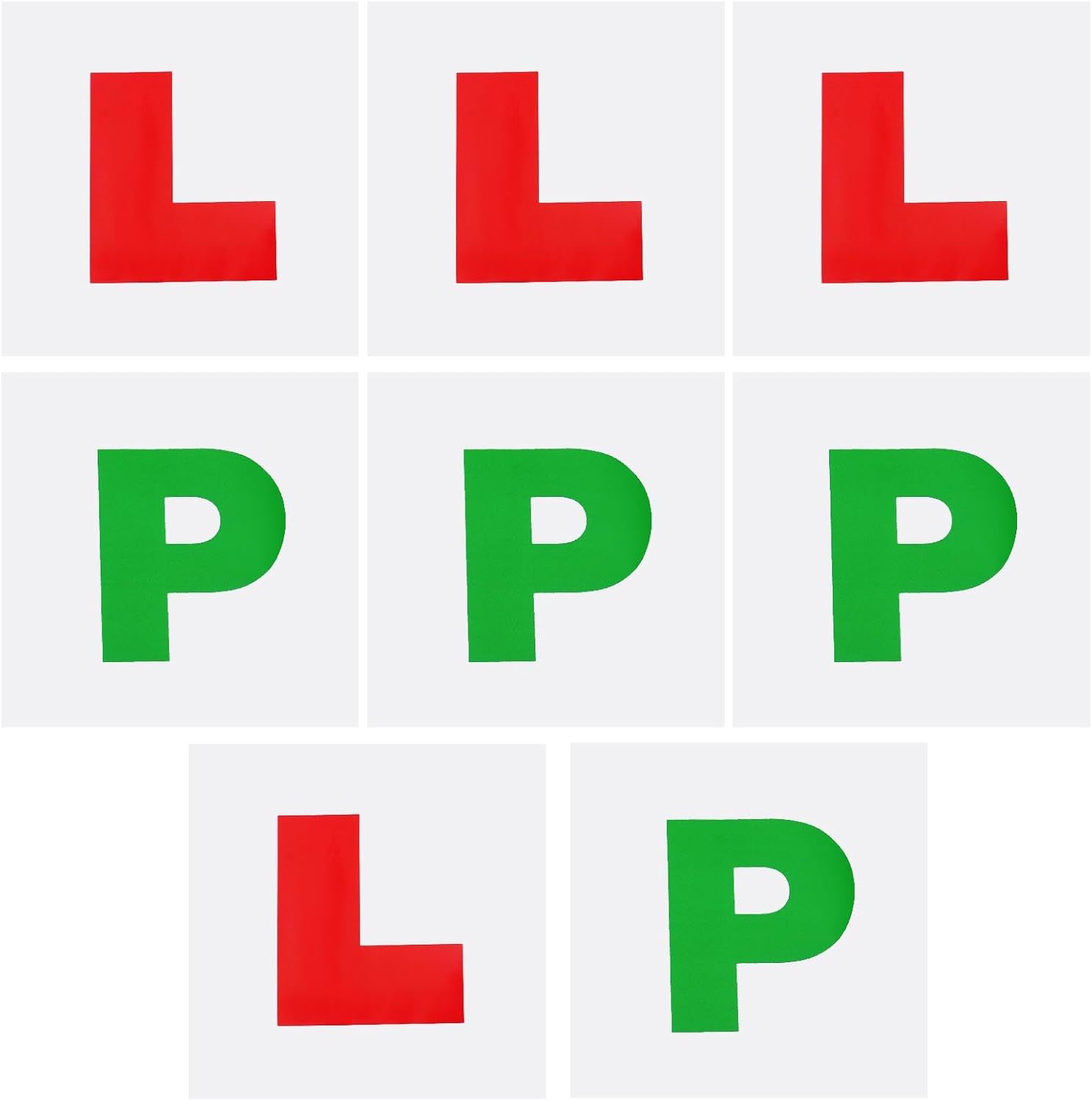 The Lord of the Tools 8PCS Learner Plate for Driver Learner