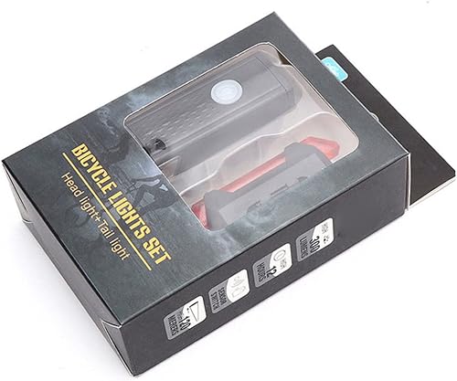 Miniatura 5 de Waterproof Lamp USB LED Rechargeable Front and Tail Light Set Bike Accessories USB Rechargeable Cycle Lamp