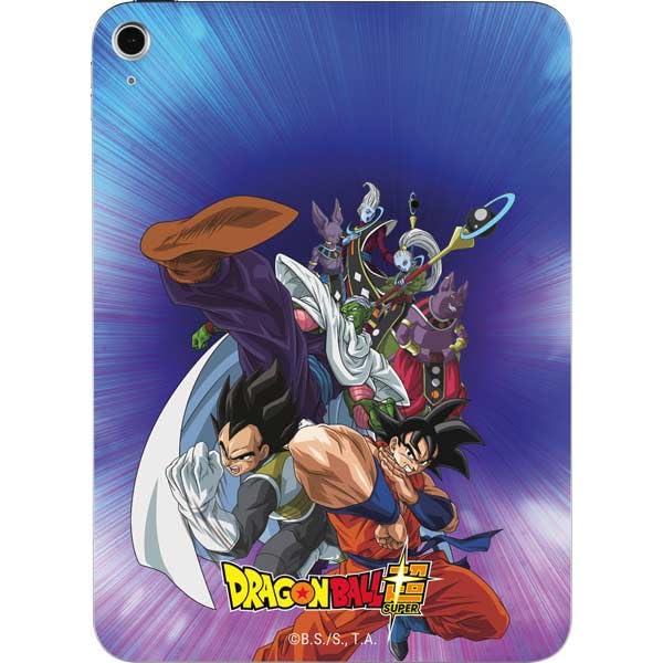 Skinit Decal Tablet Skin Compatible with iPad 11th Gen (2025) - Officially Licensed Dragon Ball Super Group Design