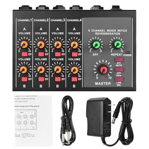 AM428A 8 �`�����l���~�L�V���O�R���\�[���f�W�^���T�E���h�~�L�T�[�X�e���I�l�b�g���[�N���C�u�C�x���g�����@��|�[�^�u���T�E���h�{�[�h