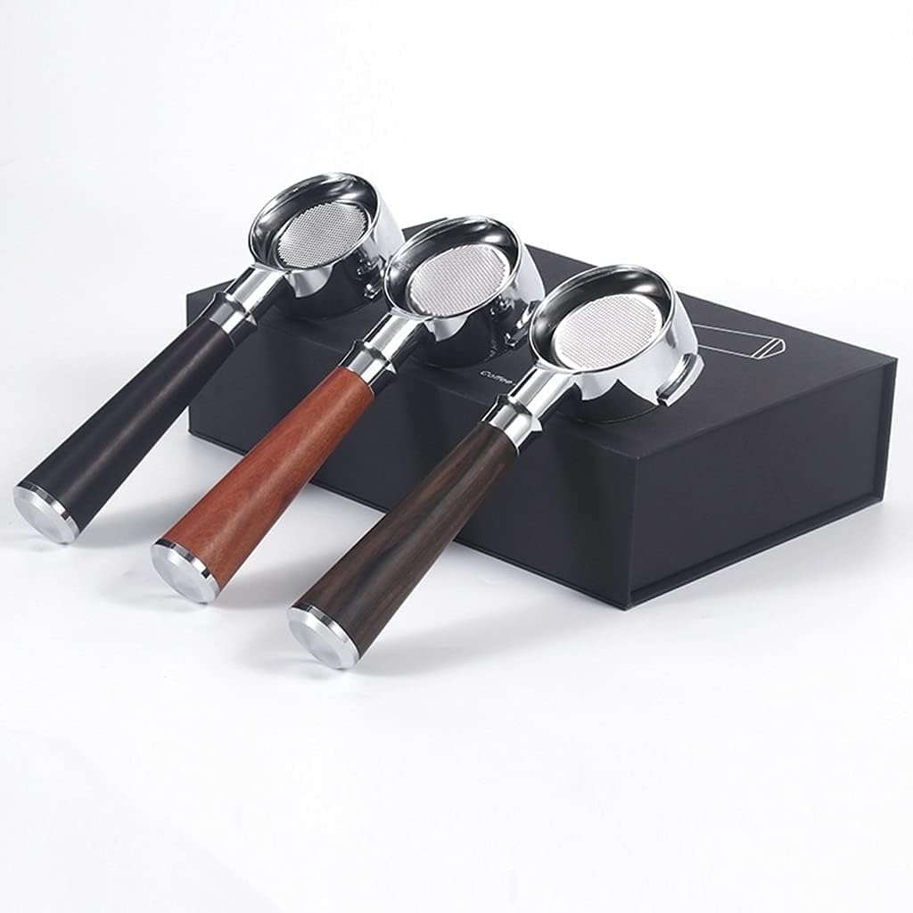Coffee Portafilter,Bottomless Coffee Handle, 58mm Bottomless Coffee Machine Handle, Compatible with E61 Espresso Machine Alloy Coffee Appliances Coffee Handle (Color : J) (Color : N)