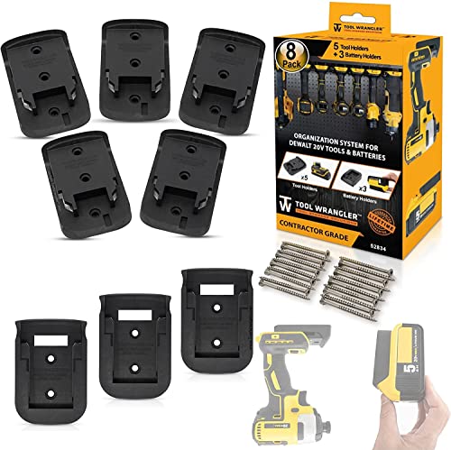Dewalt 20V Tools & Batteries - Black Tool Mounts are Made in Amer...