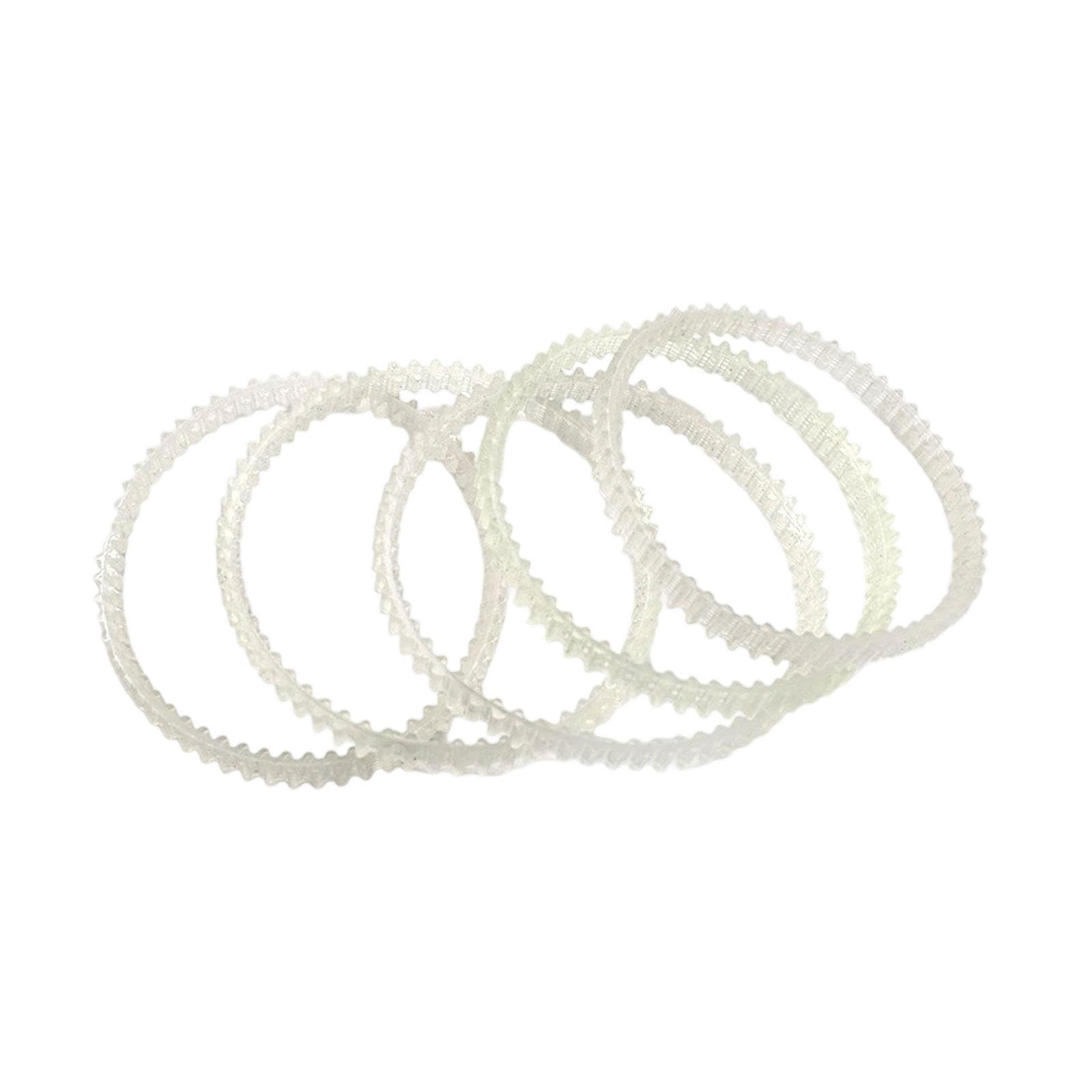 perfeclan 6Pcs KT6808 Chain Dentate Strips, Rotary Tumbler Conveyor Belts Convenient,Wear Resistant Jewelry Rotary Tumbler Parts
