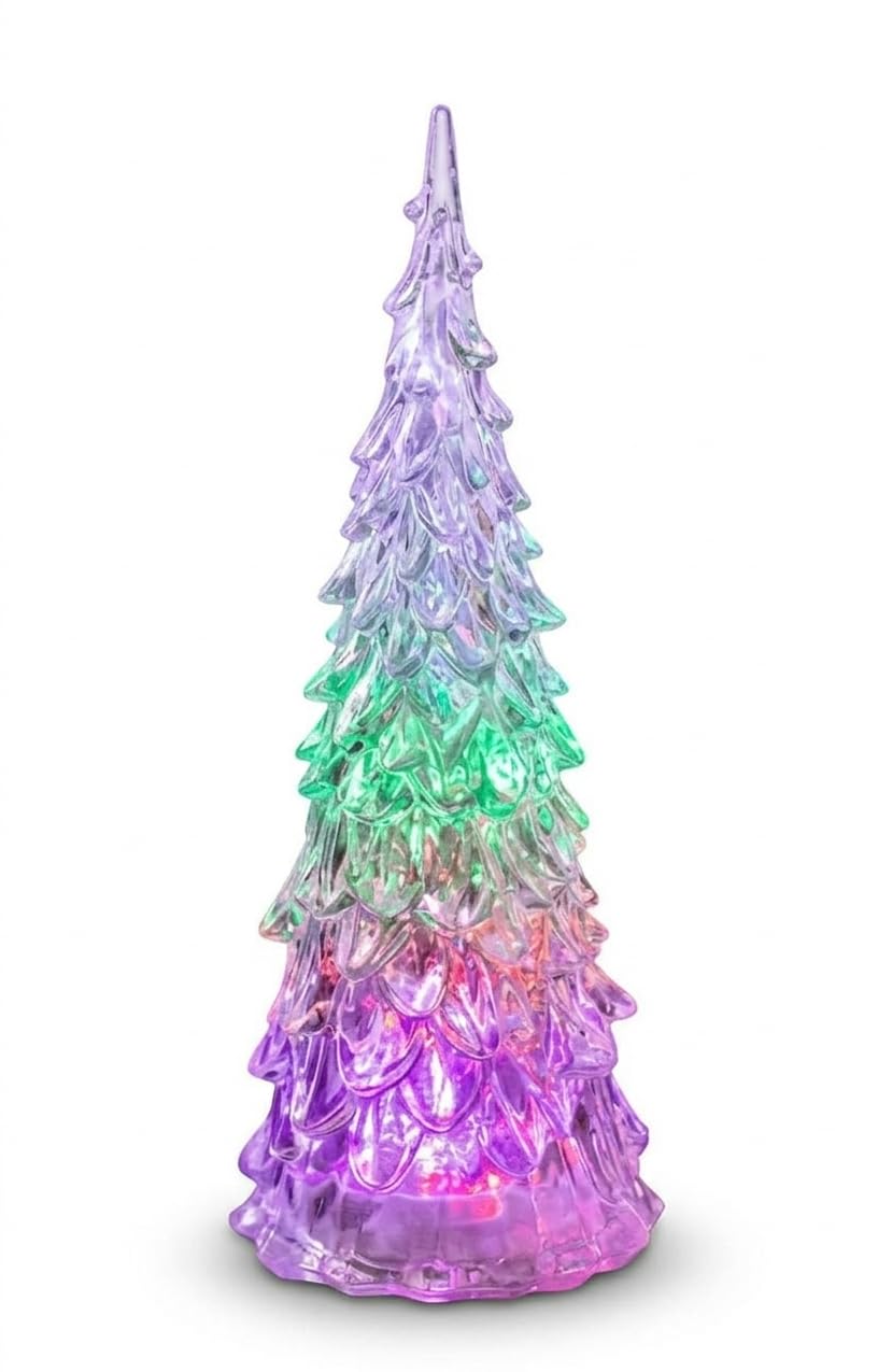 Mini Xmas Tree with LED Lights - Perfect Gift -1