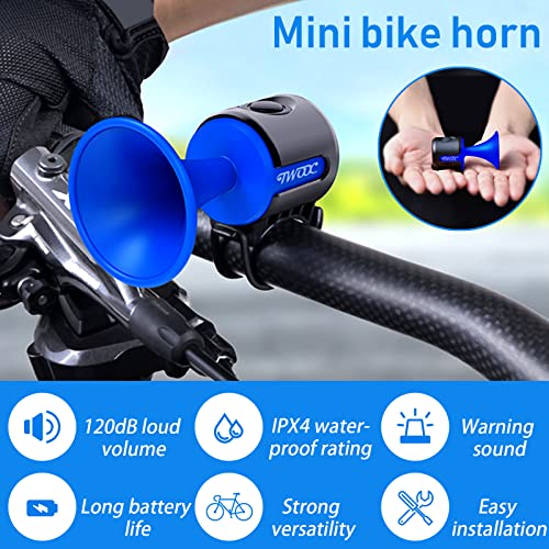 Timbre de bicicleta impermeable IPX4 para rutas urbanas y montaña en manillares de 15-30mm 2