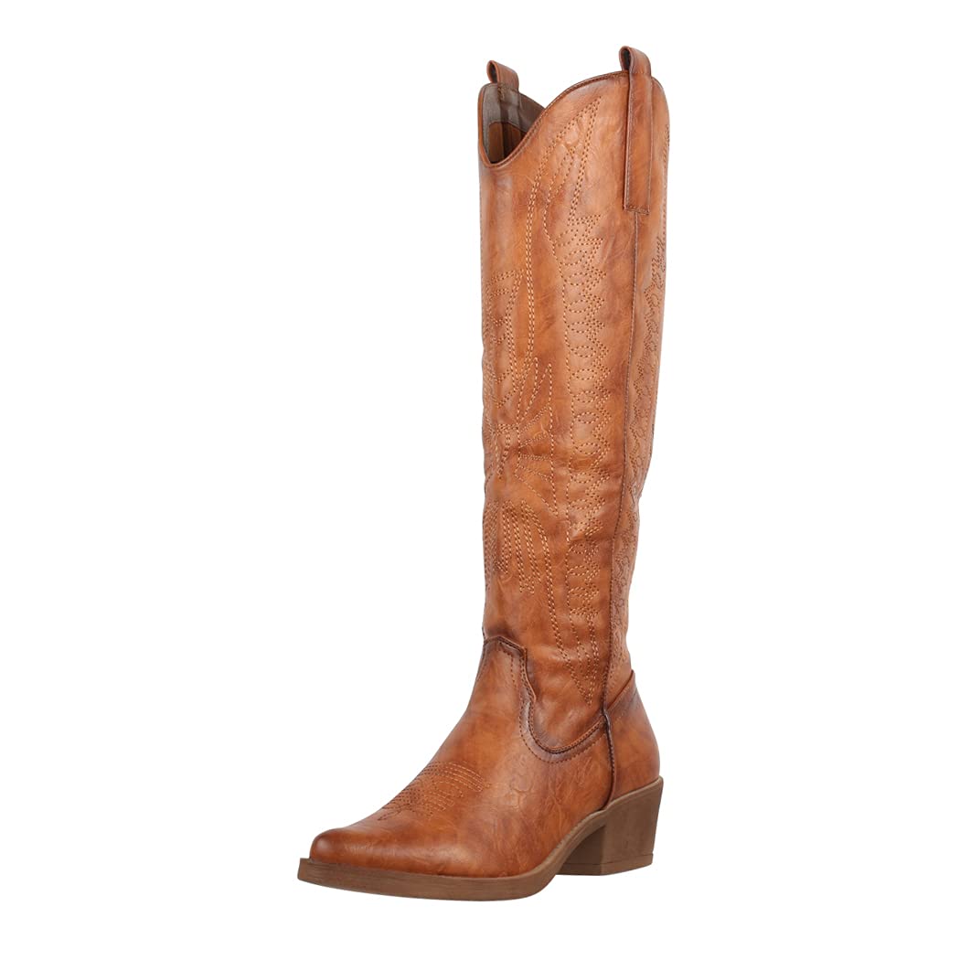 Elara Damen Cowboystiefel Chunkyrayan