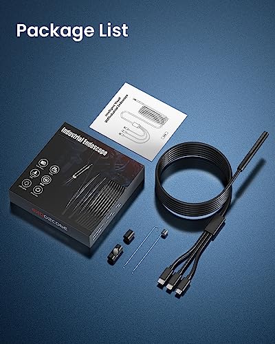 Endoscopio per Smartphone, Aopick 1080P HD Wifi