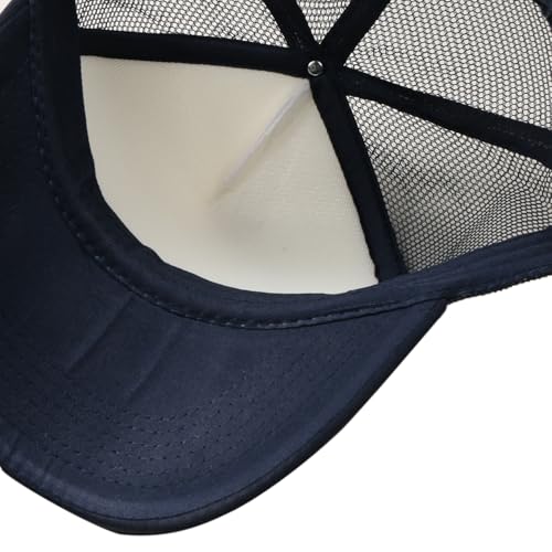 Image of TZ Promise Men Women Foam Trucker Hat Mesh Cap Solid Colors Lightweight with Adjustable Snapback Collection